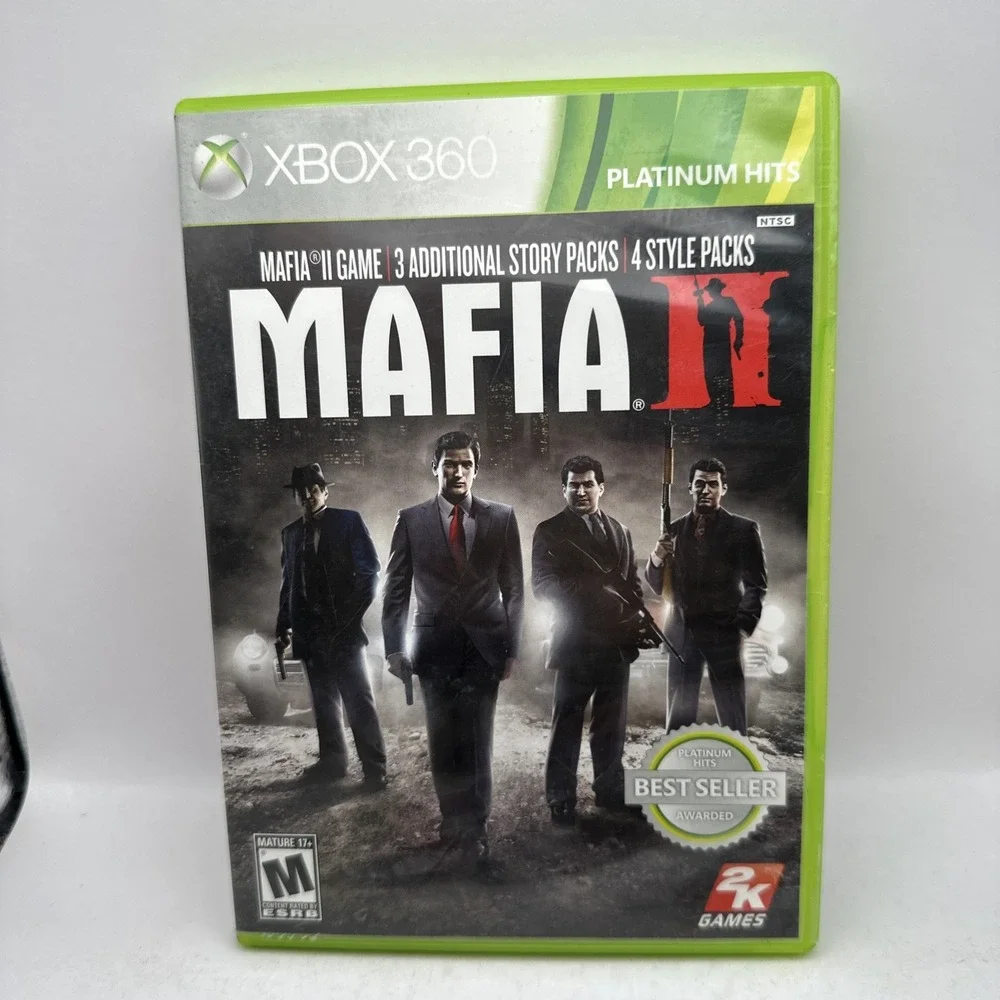 Mafia II 2 Microsoft Xbox 360 w Manual 2K games